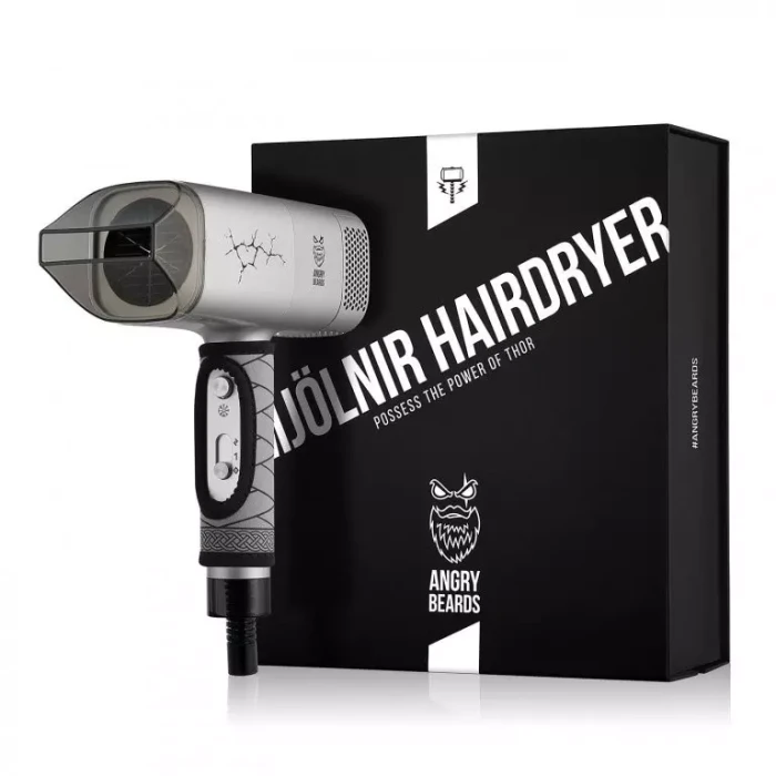fén na vlasy a vousy mjölnir angry beards