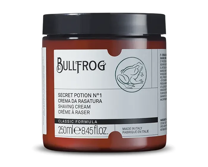 krém na holení secret potion n1 bullfrog.webp