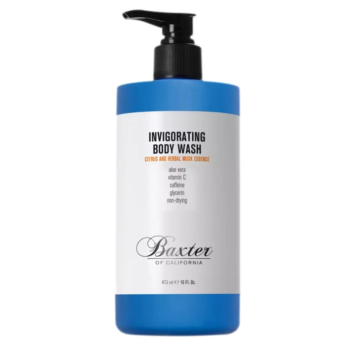 Osvěžující sprchový gel Invigorating Body Wash Citrus & Herbal Musk Baxter 473ml