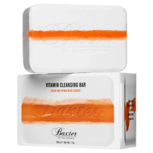 Vitaminové tuhé mýdlo Vitamin Cleansing Bar Citrus & Herbal Musk - Baxter - 198g