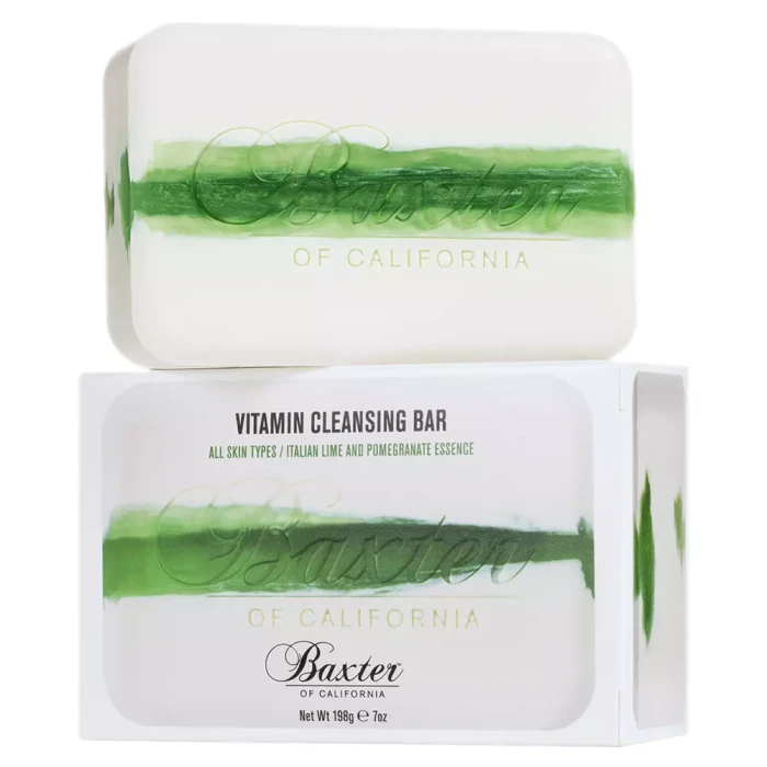 Vitaminové tuhé mýdlo Vitamin Cleansing Bar Italian Lime & Pomegranate Baxter