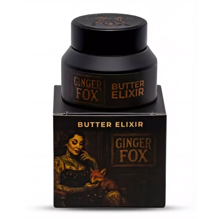 Balzám na vousy a tetování Ginger Fox Butter Elixir Jobski Cosmetics