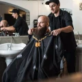 pánská kadeřnická pláštěnka Angry Beards