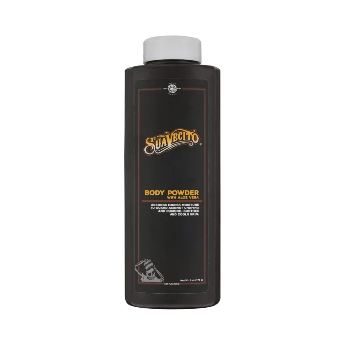 Kadeřnický a tělový pudr bez mastku Body Powder Suavecito